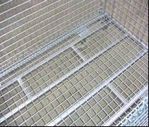 steel storage cage,Heavy Duty Wire Mesh Container