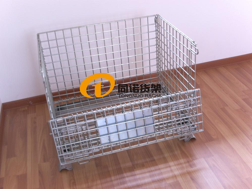 steel storage cage,Heavy Duty Wire Mesh Container
